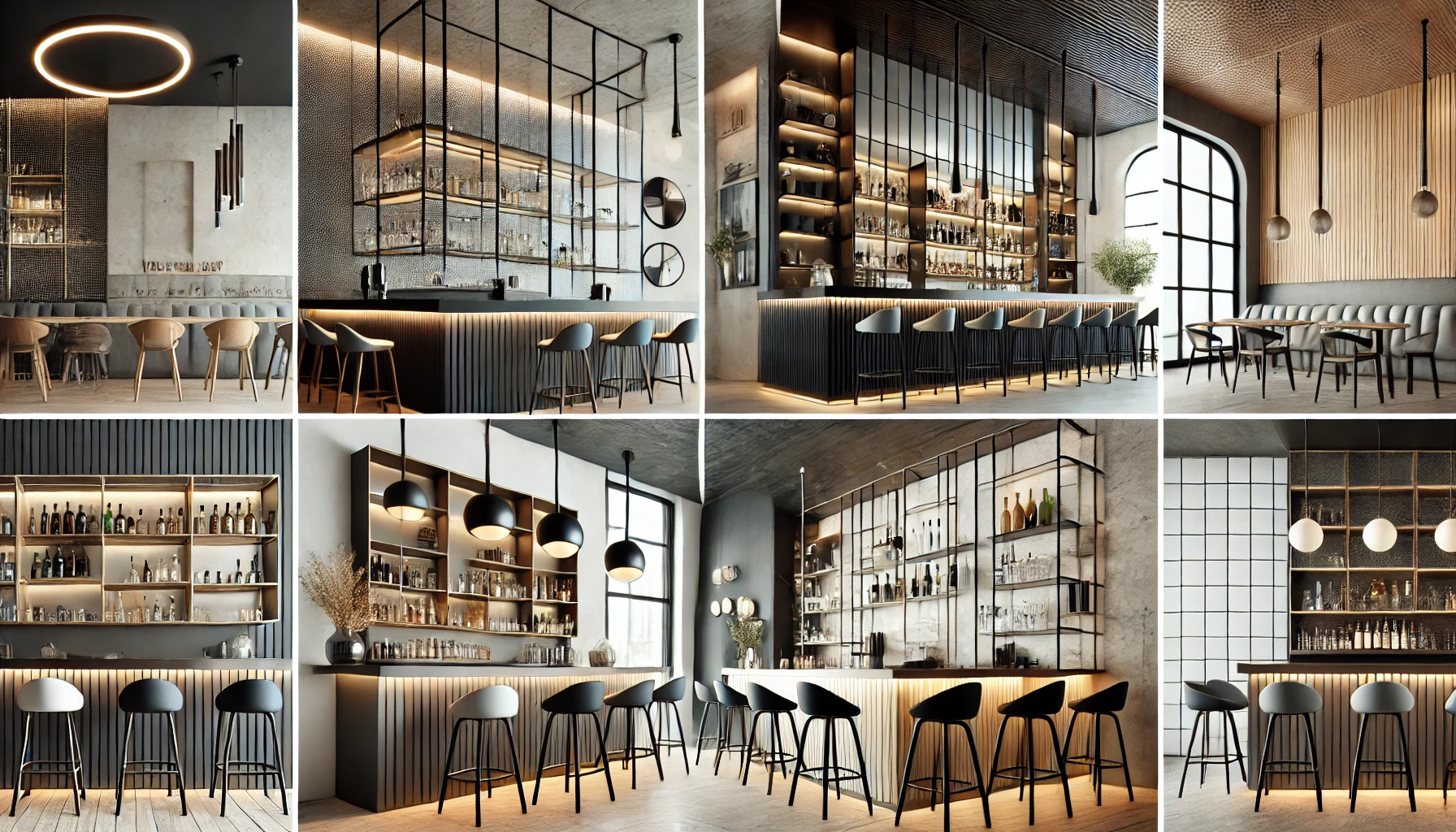 MODERN BAR TEZGAH BANKO MODELLERİ