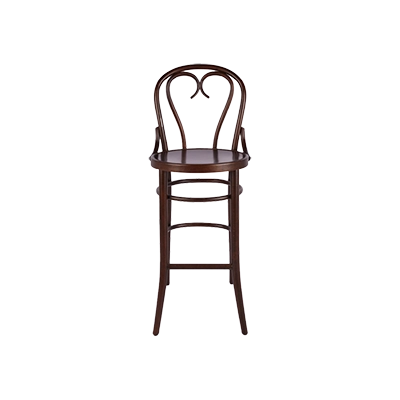 Oval Ahşap Thonet Bar Sandalye modelleri