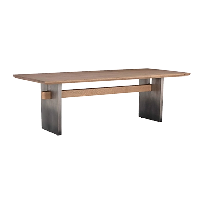 BRENNAN DİNİNG TABLE, DOVE OAK