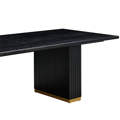 CHELSEA RECTANGULAR DİNİNG TABLE, BLACK