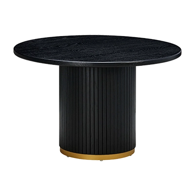 CHELSEA ROUND DİNİNG TABLE, BLACK