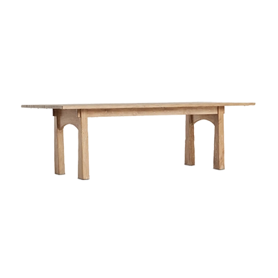 CLANTON DİNİNG TABLE, AGED LİGHT PİNE