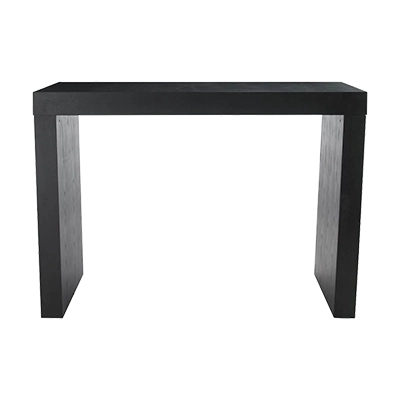 FARO C-SHAPE BAR & COUNTER TABLE, BLACK