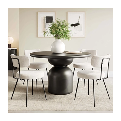 HALS DİNİNG TABLE, BLACK