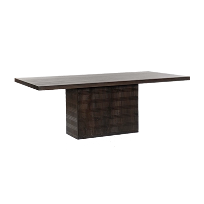 KELBY DİNİNG TABLE, VİNTAGE BROWN