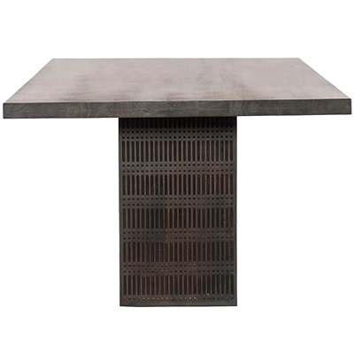 KELBY DİNİNG TABLE, VİNTAGE BROWN