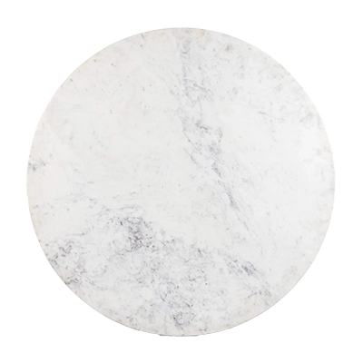 MARİAH ROUND DİNİNG TABLE, WHİTE MARBLE