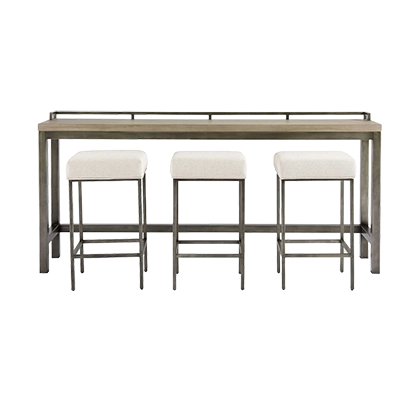 MİTCHELL CONSOLE TABLE WİTH 3 STOOLS