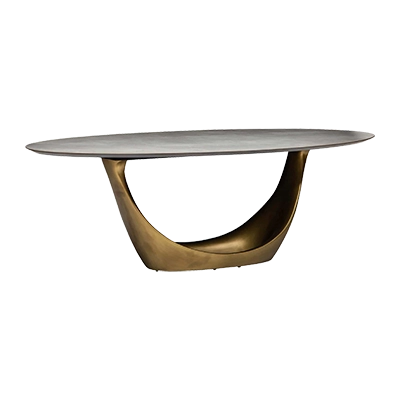 MONTANA DİNİNG TABLE, GRAYGOLD BASE