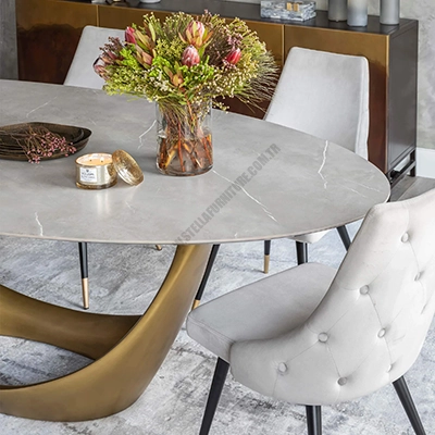 MONTANA DİNİNG TABLE, GRAYGOLD BASE