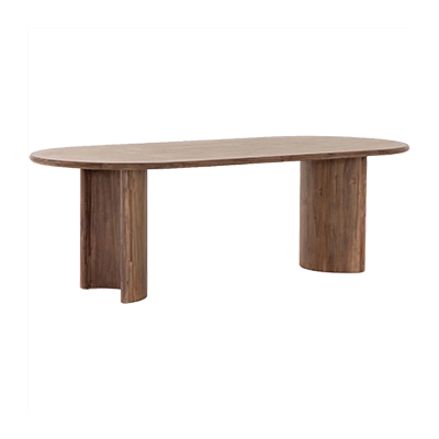 PADEN DİNİNG TABLE, SEASONED BROWN ACACİA