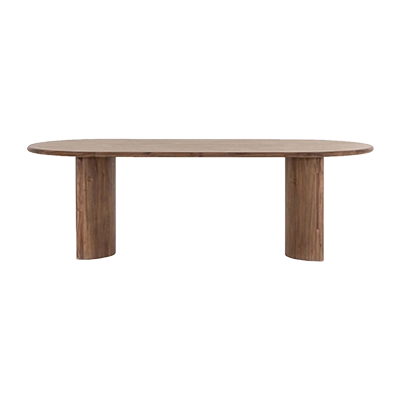 PADEN DİNİNG TABLE, SEASONED BROWN ACACİA