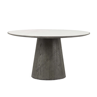 SKYE ROUND DİNİNG TABLE, WHİTE MARBLE