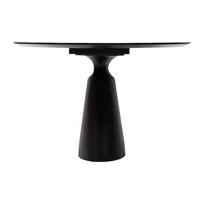 TAJİ OVAL DİNİNG TABLE, BLACK