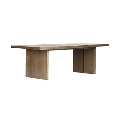 WARBY DİNİNG TABLE, WORN OAK